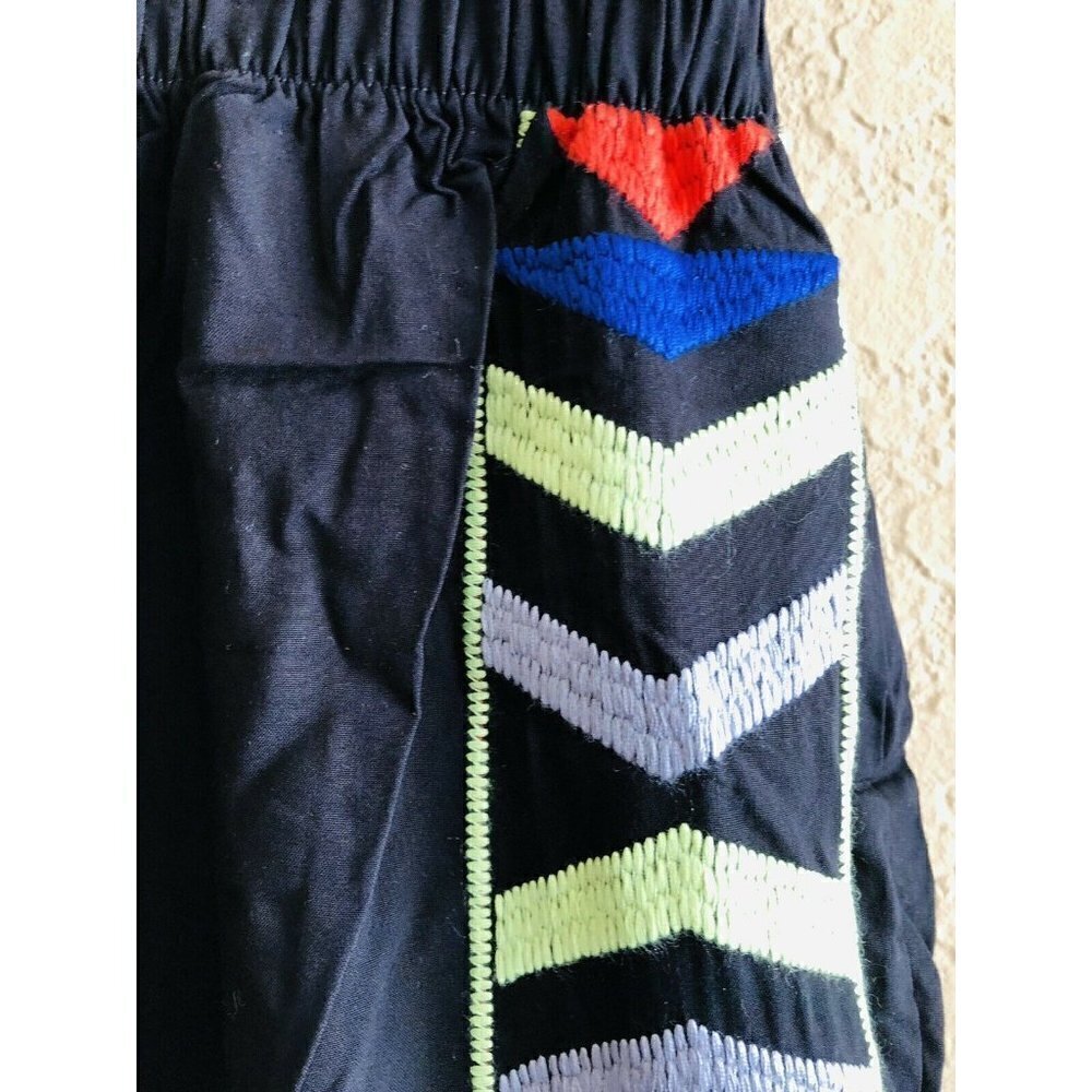 Tasi Malibu ASHLEY Embroidered Plunging Jumpsuit  Size Small Black $99 NGA - Picture 6 of 12